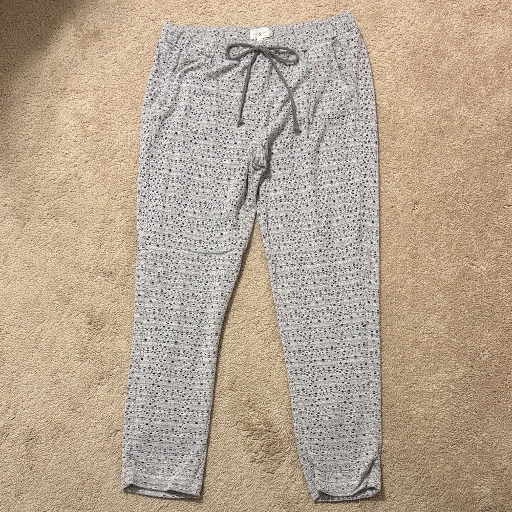 Lou & Grey Eyelet Jogger Pants - Picture 2 of 5